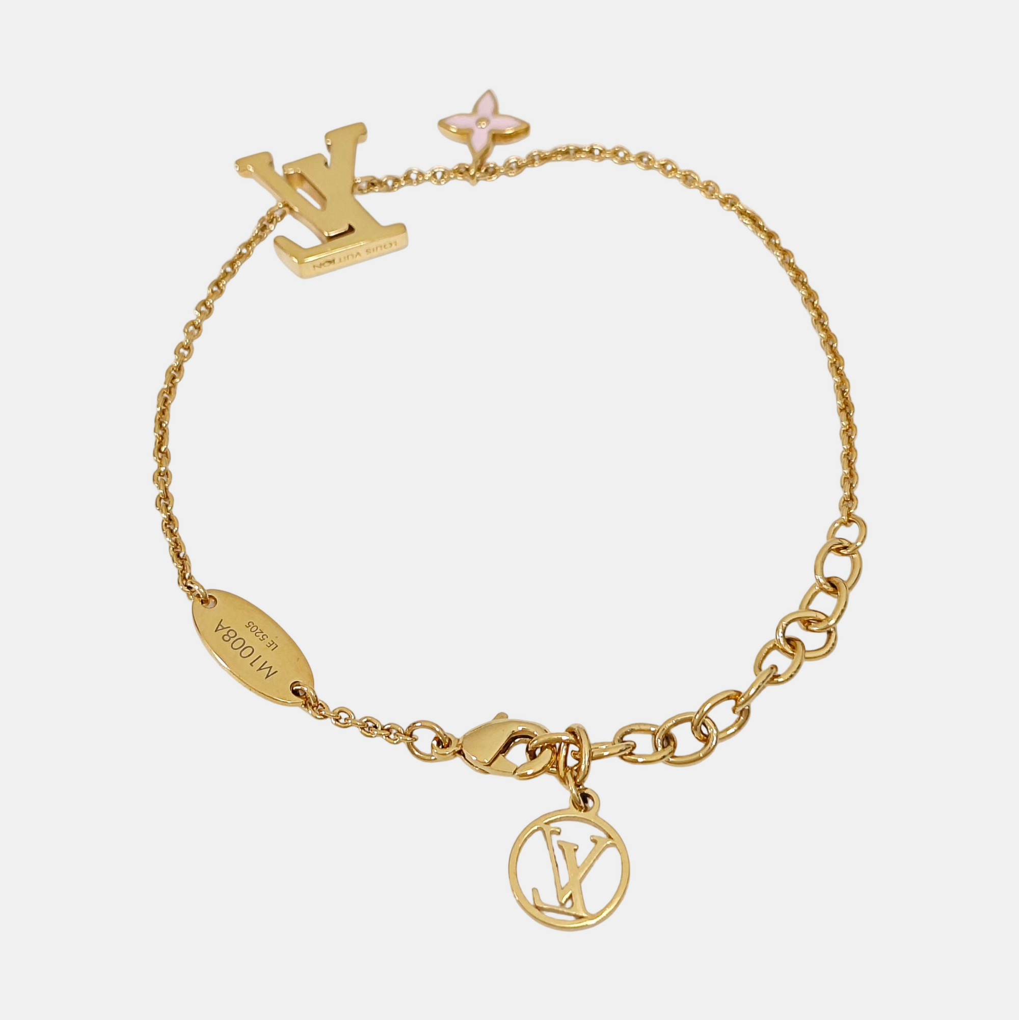 LV ICONIC Brass Gold Bracelet