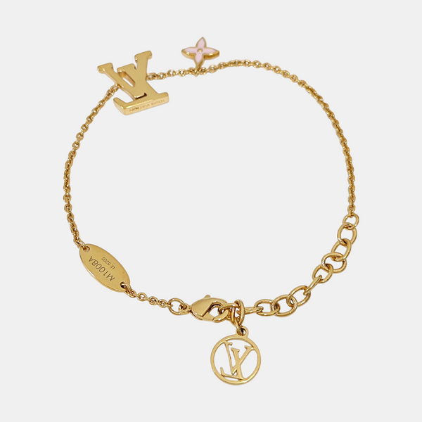LV ICONIC Brass Gold Bracelet