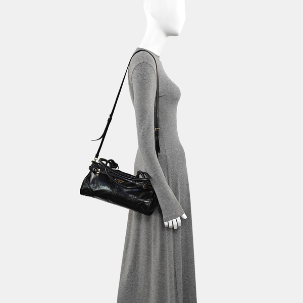 Bonnie Medium Calfskin Black