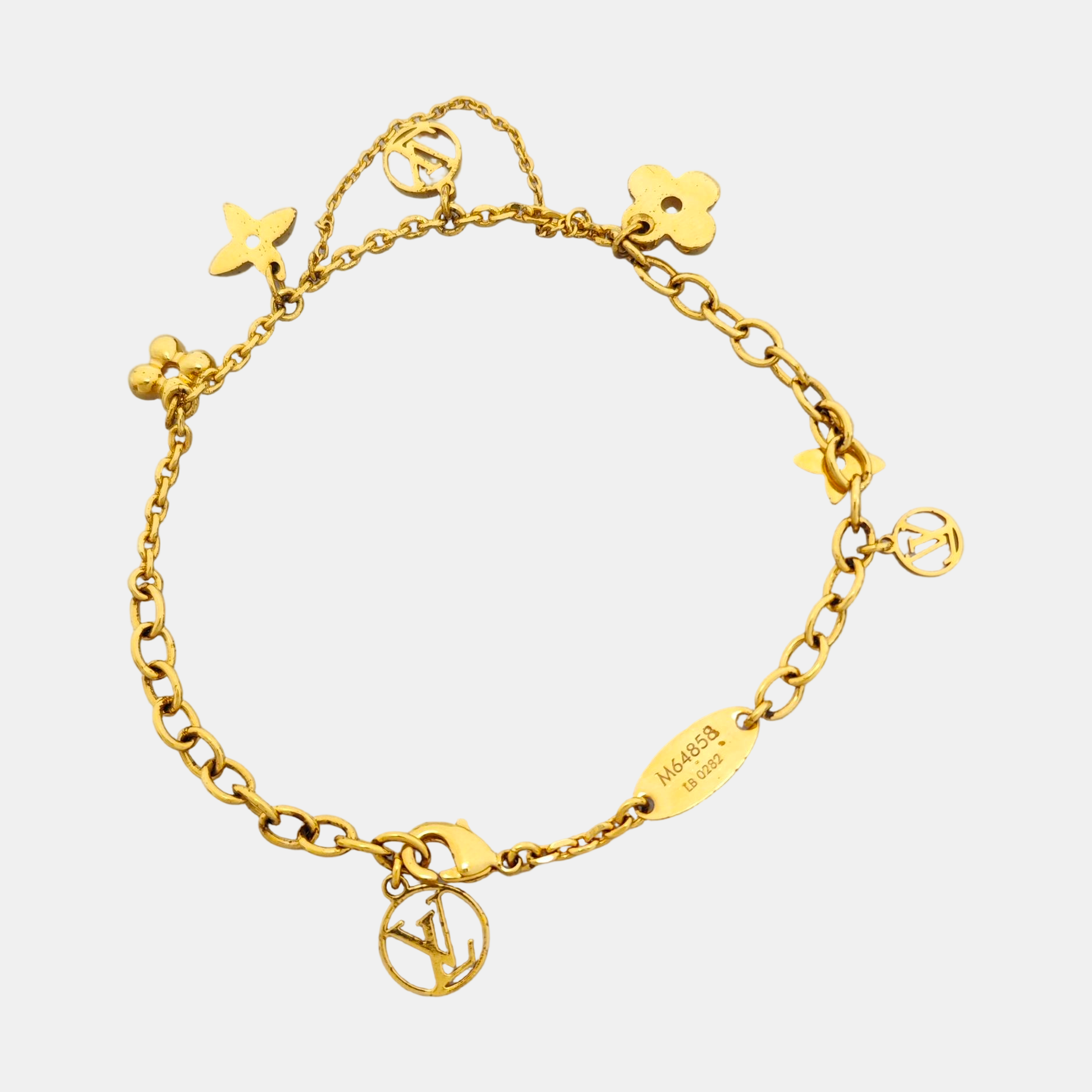 BLOOMING Metal Gold Bracelet