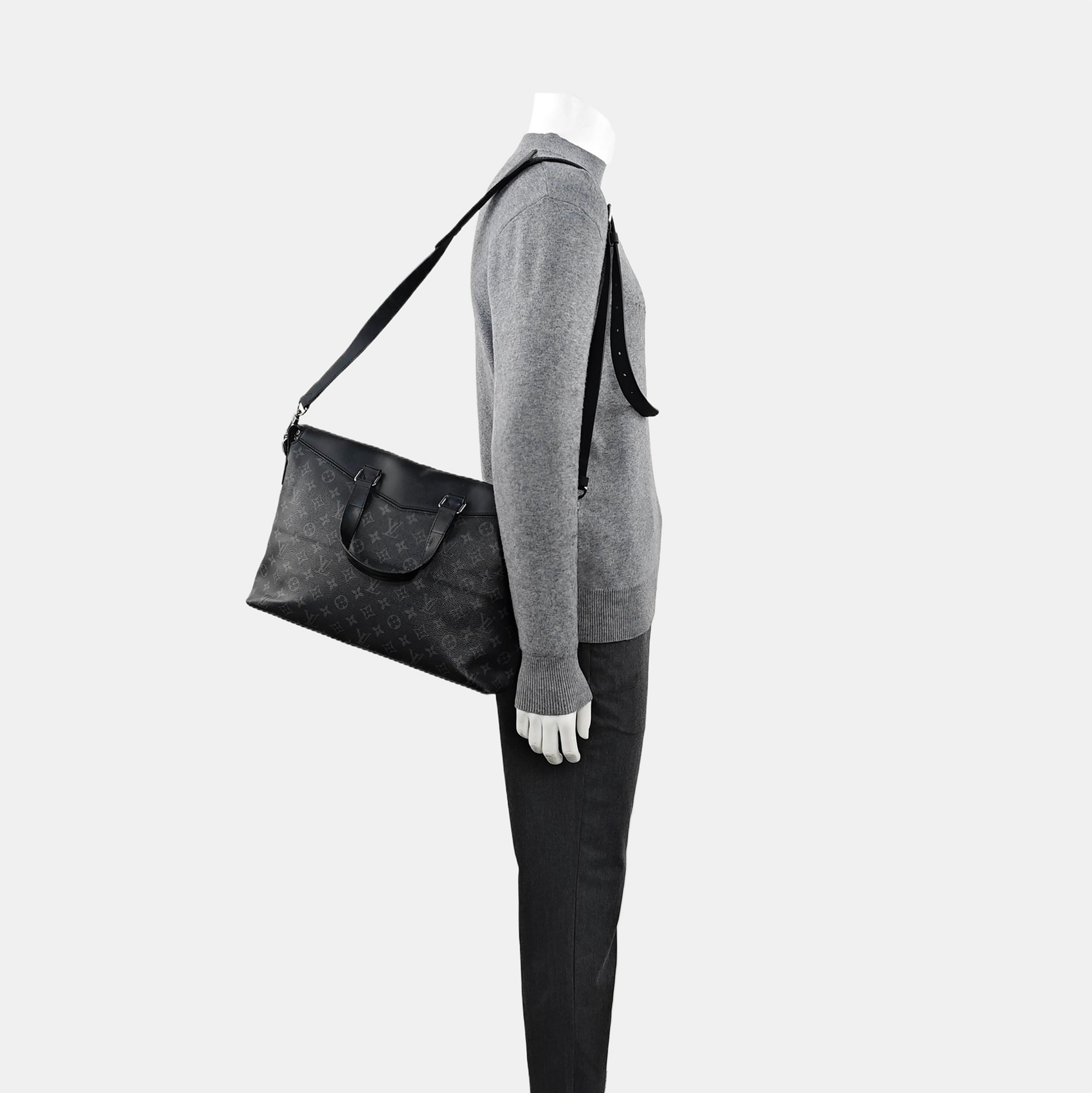 EXPLORER Monogram Coated Canvas Black
