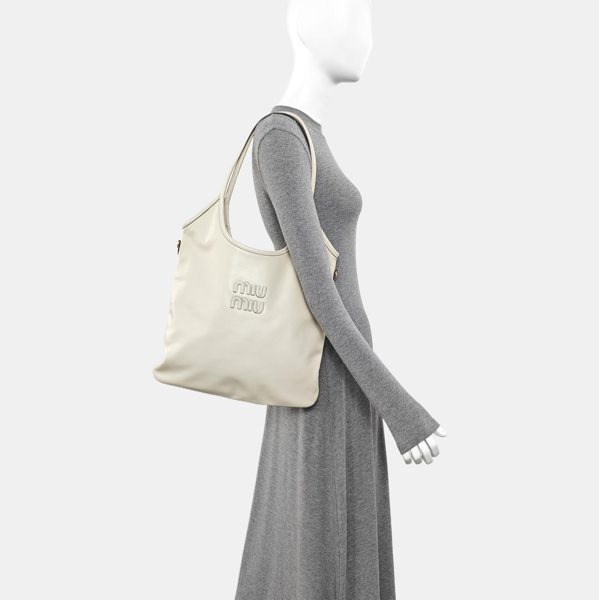 IVY Calfskin White