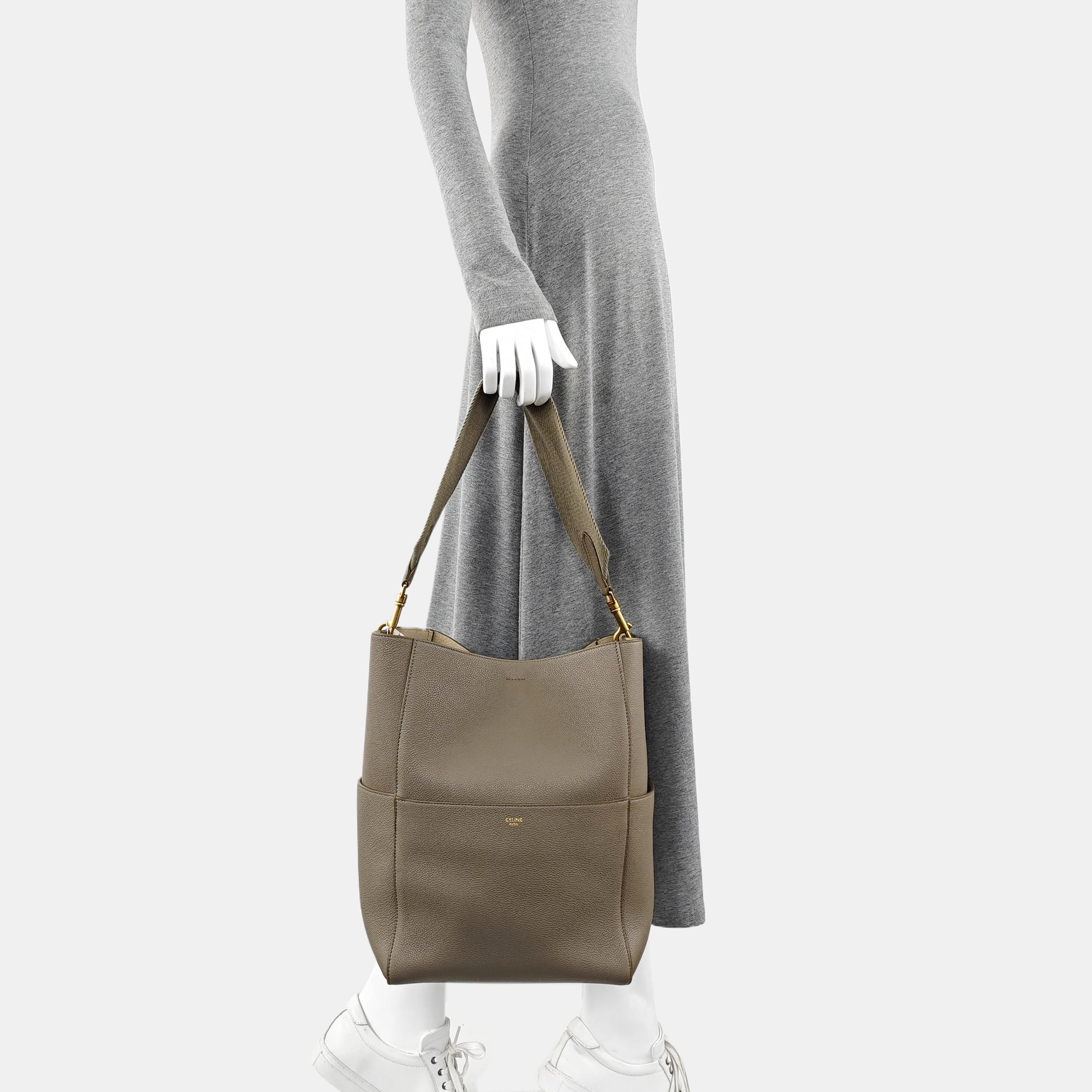 SANGLE Calfskin Gray