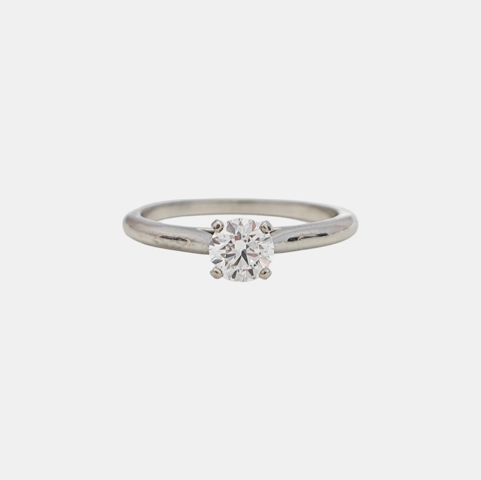Platinum 950 Silver Ring EU 53