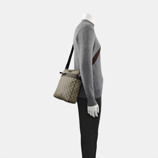 GG Supreme Monogram Coated Canvas Beige