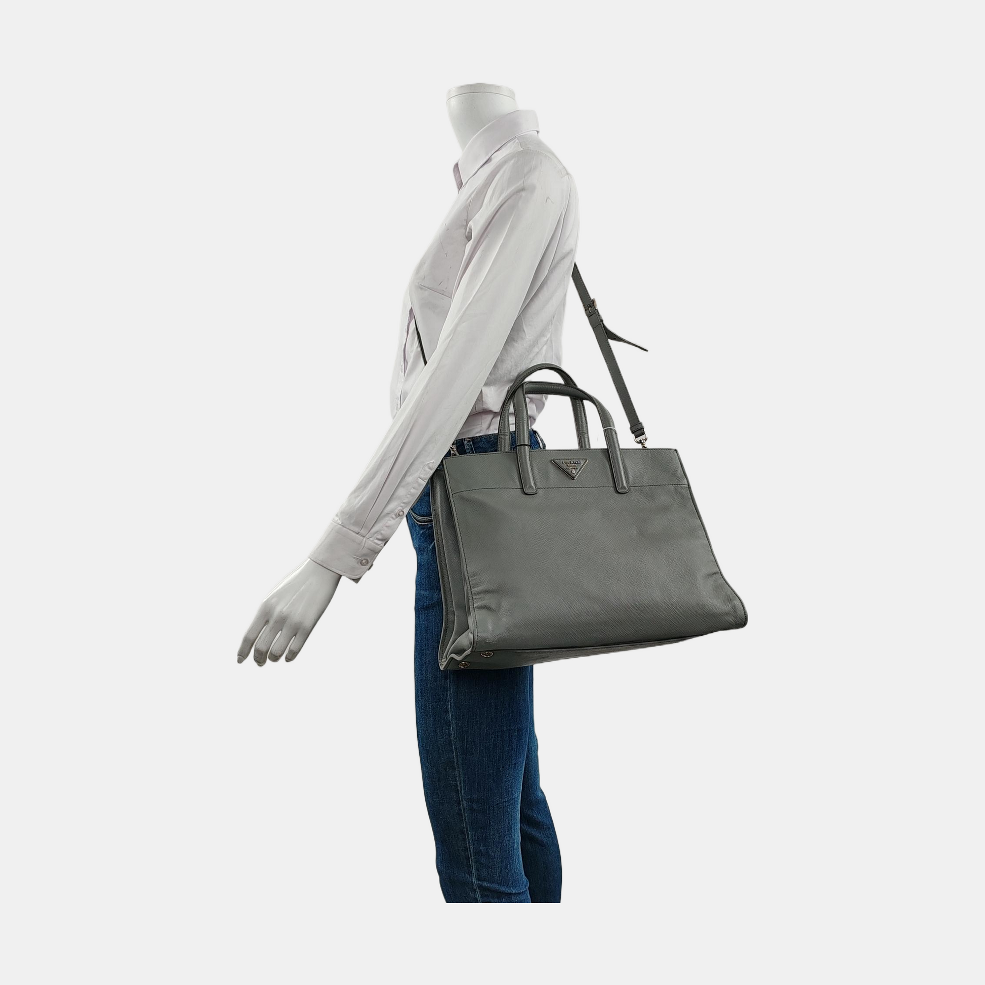 Esplanade Calfskin Gray