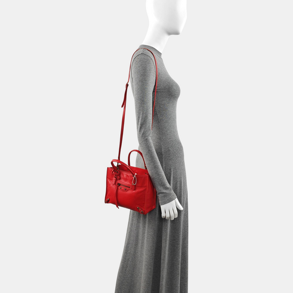 Papier Calfskin Red