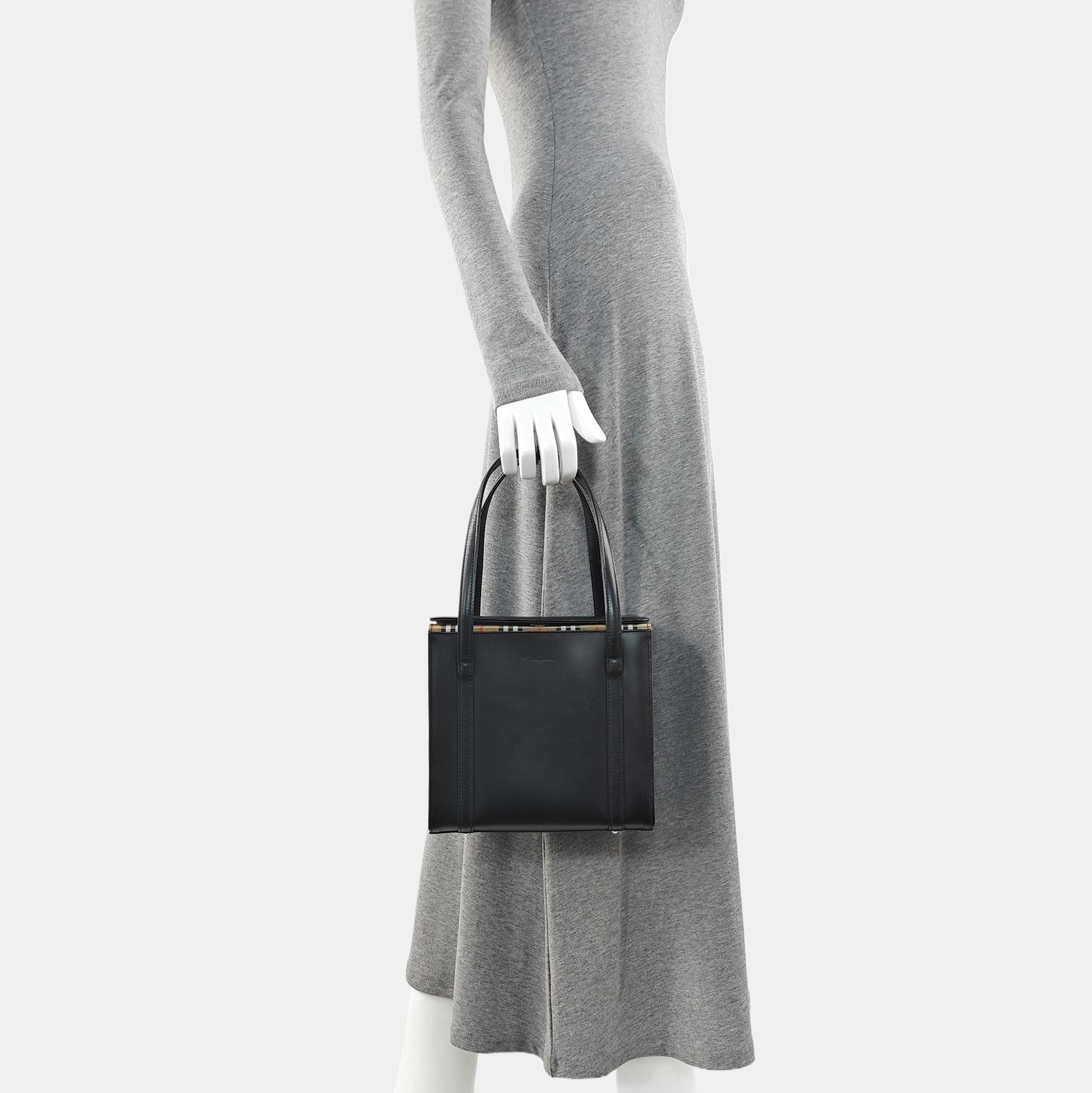 Calfskin Tote Bag Black
