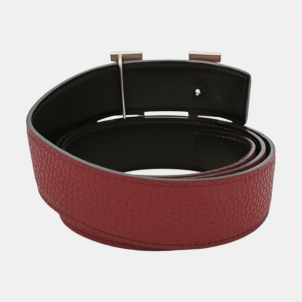 Leather Belt Red