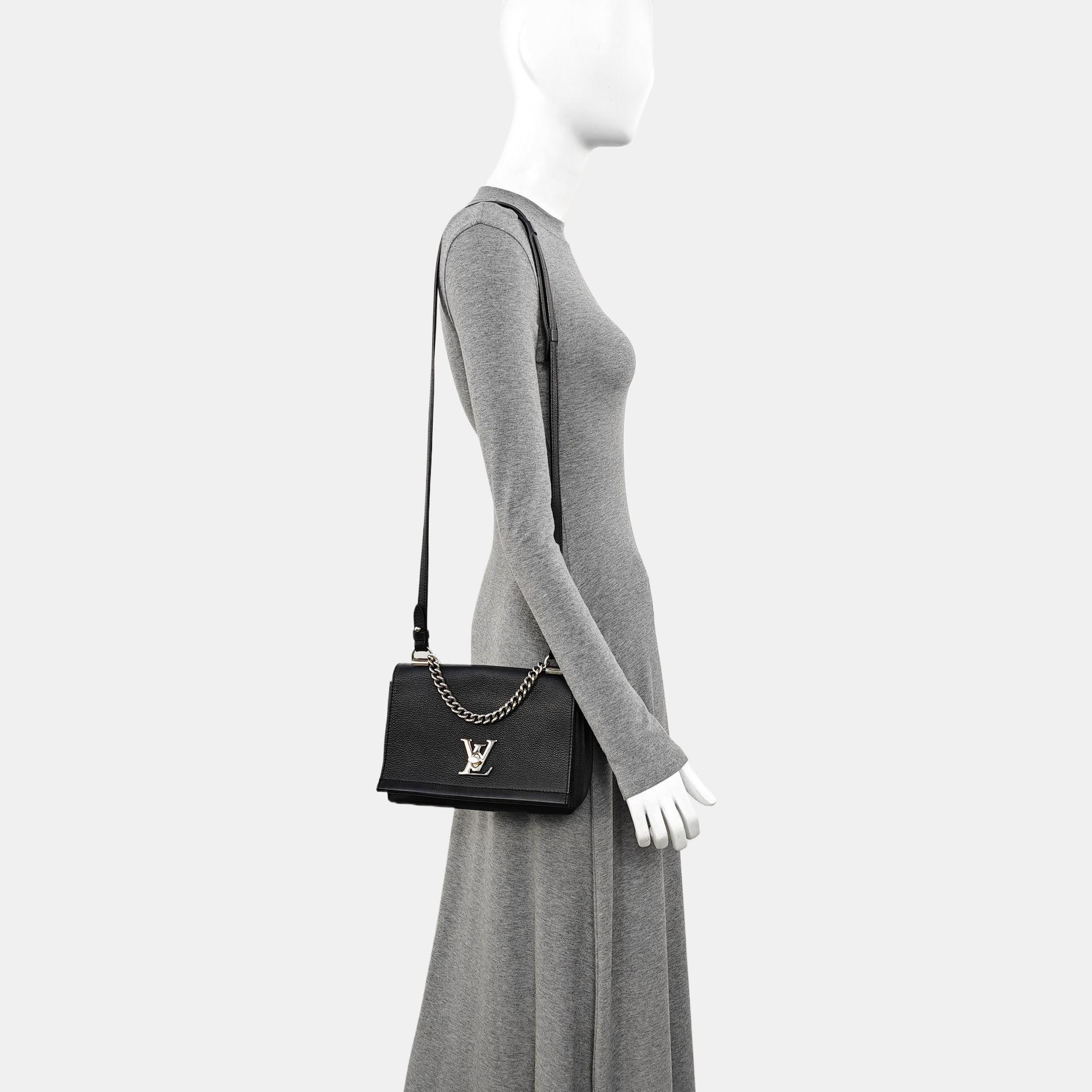 LOCKME BB Calfskin Black