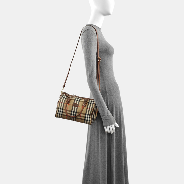 Canvas Shoulder Bag Brown