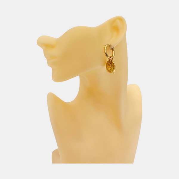 Metal Gold Earrings