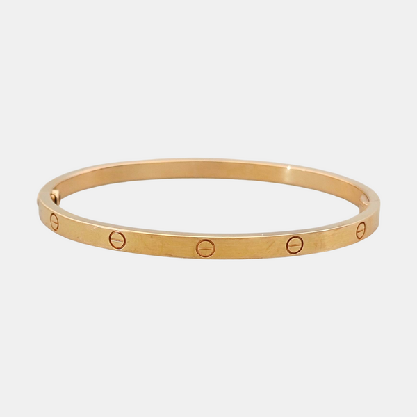 LOVE 18k Rose Gold Bangle