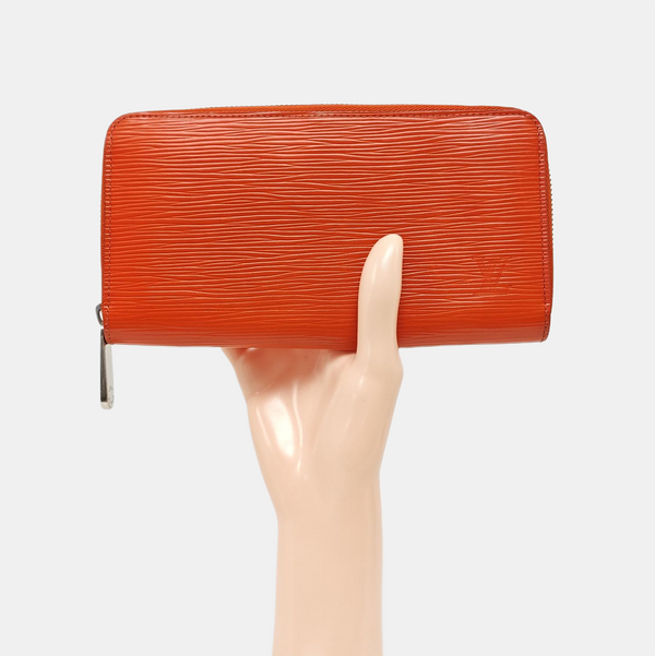 ZIPPY Epi Orange Wallet