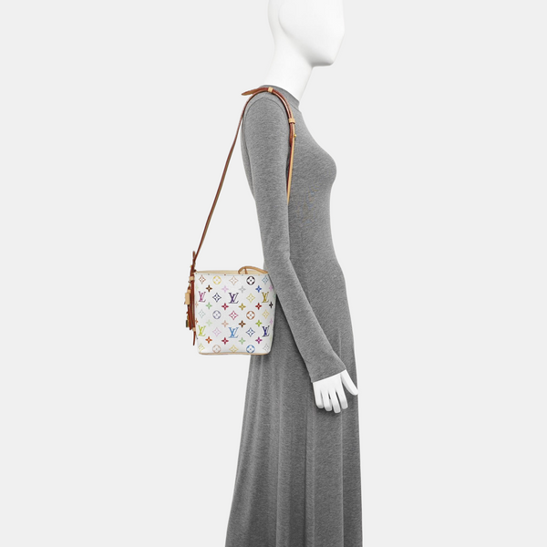LV × TM ALL IN BB Monogram Coated Canvas White