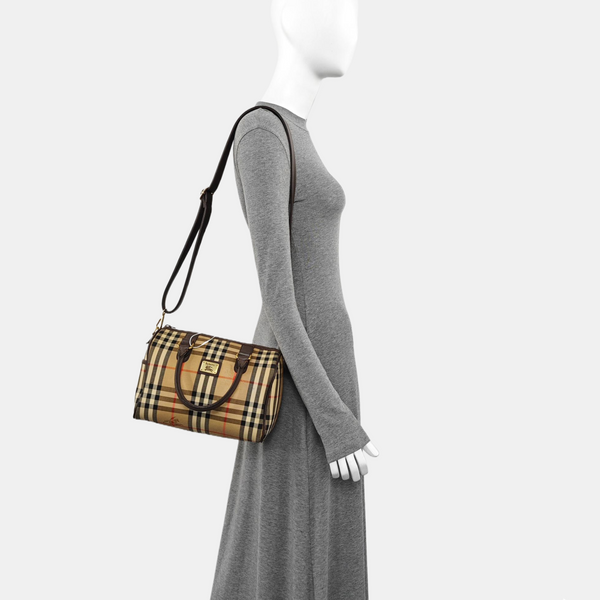Canvas Shoulder Bag Beige