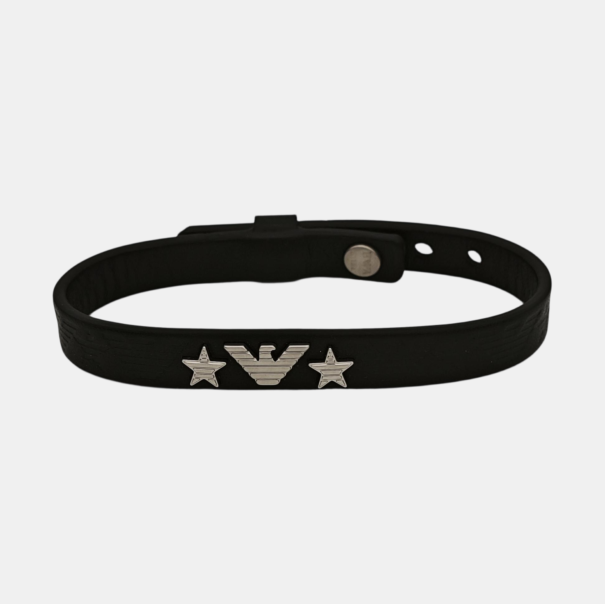 Leather Black Jewelry Set
