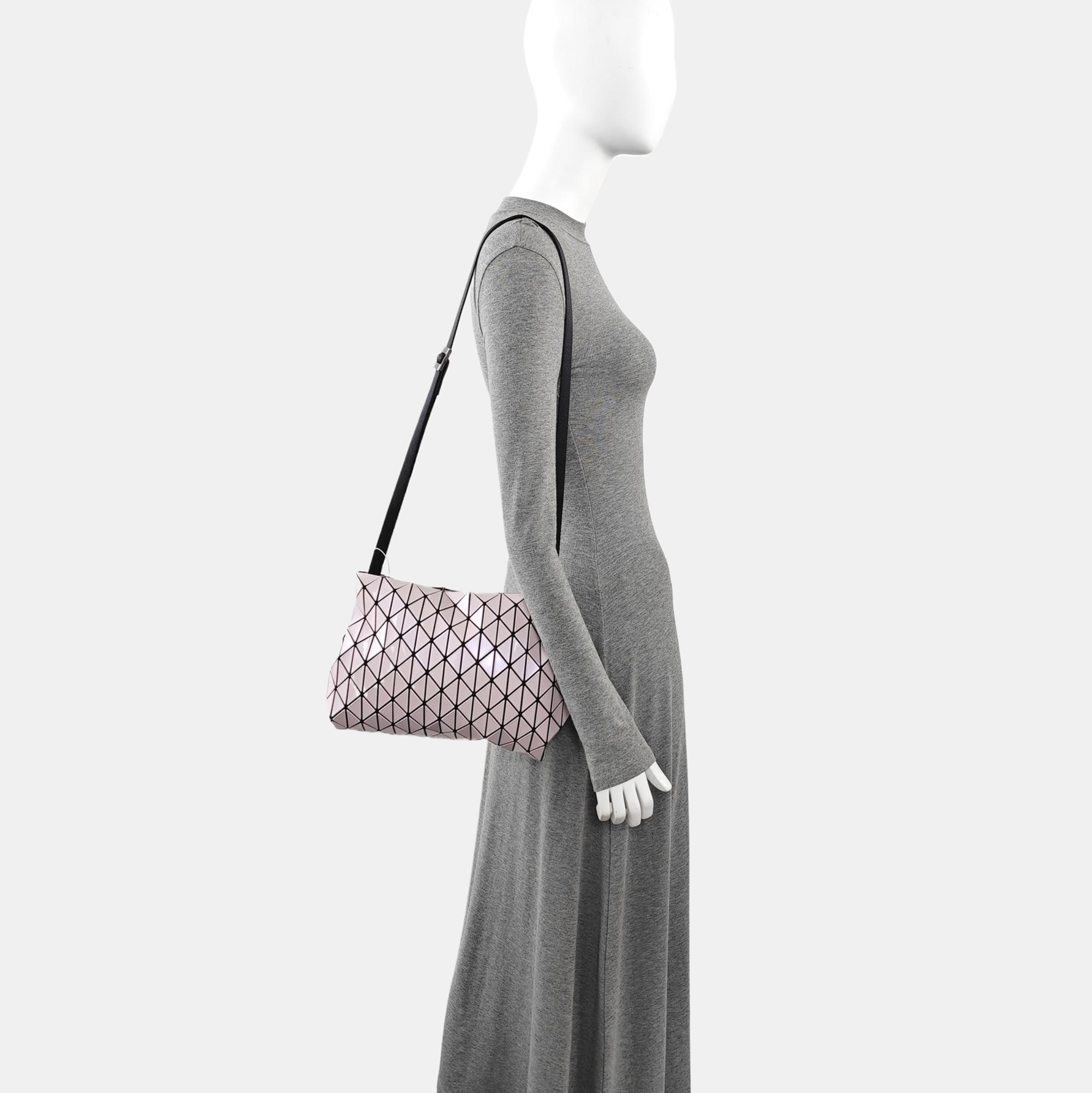 Special Material Shoulder Bag Pink
