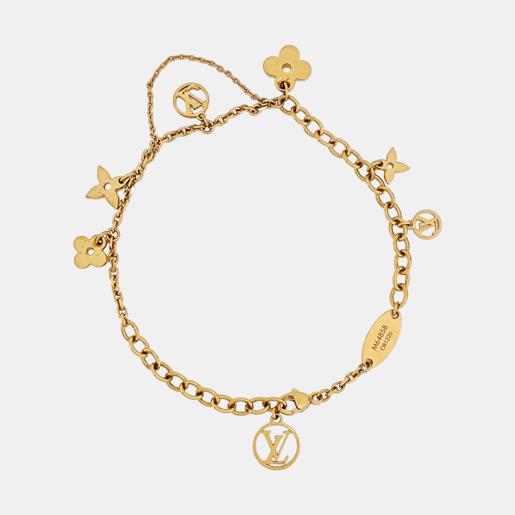 BLOOMING Metal Gold Bracelet