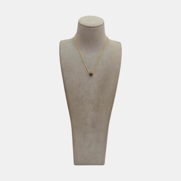 Pop H Metal Gold Necklace