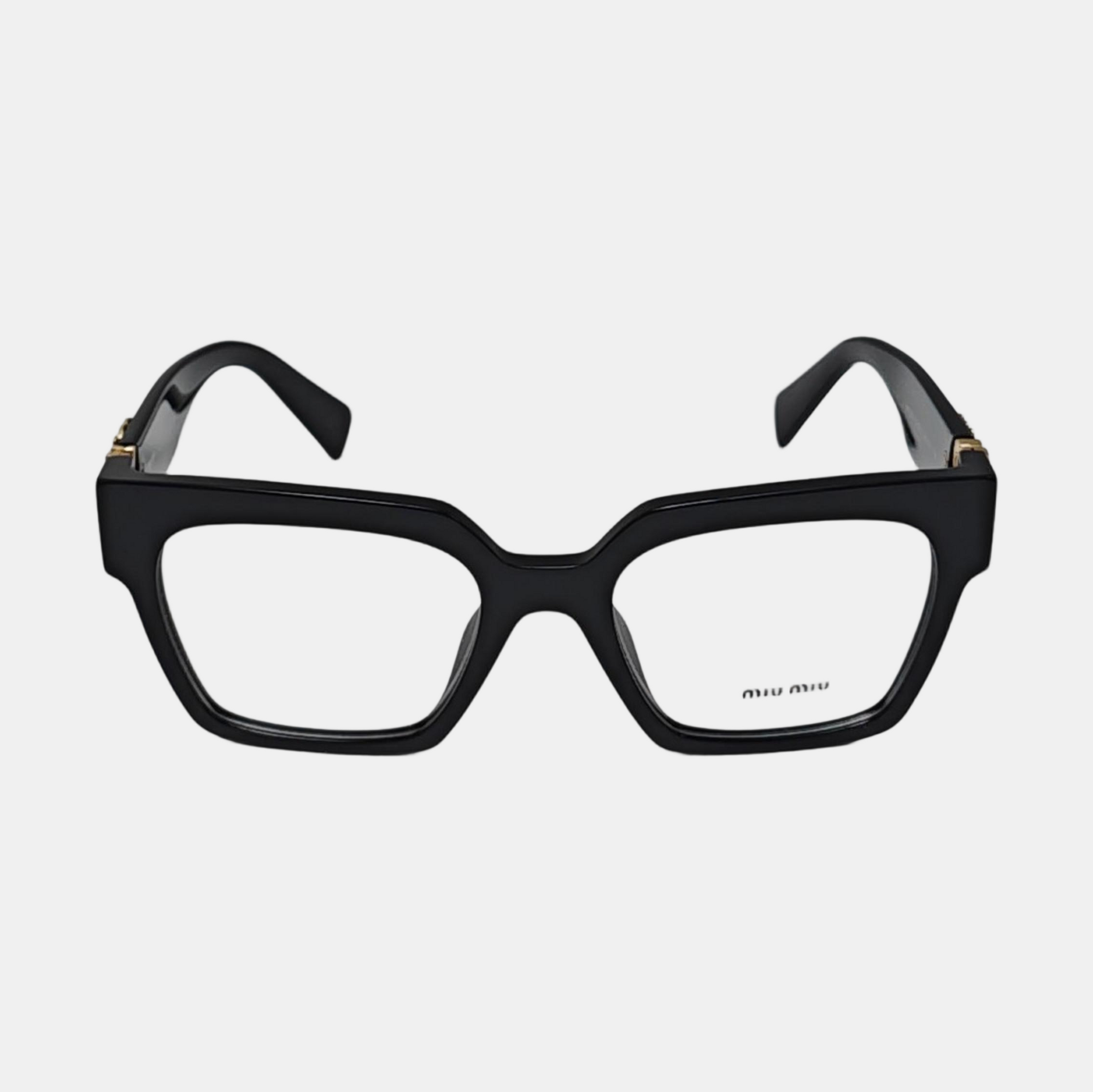 Synthetic Eyeglasses Black