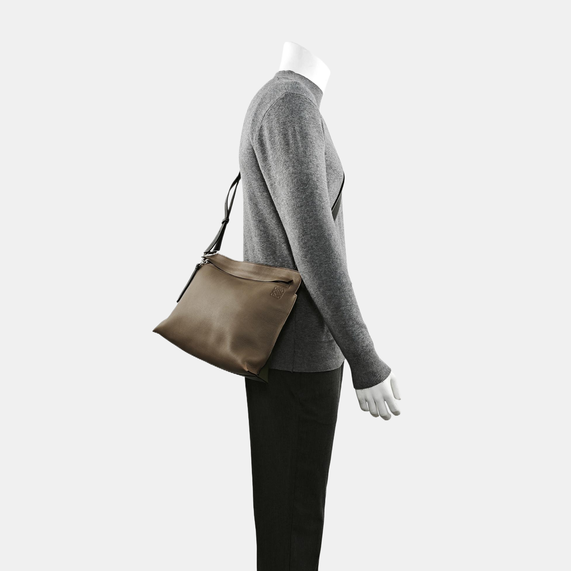 T Pouch Calfskin Brown