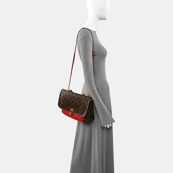 MARIGNAN Monogram Coated Canvas Brown