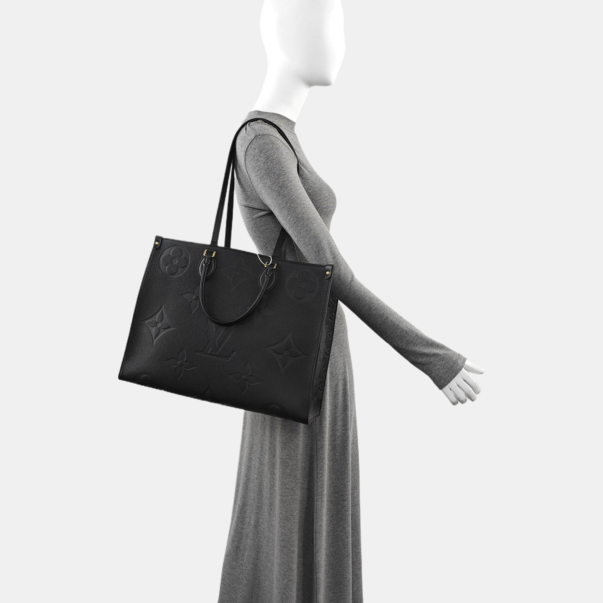 ONTHEGO GM Monogram Calfskin Black