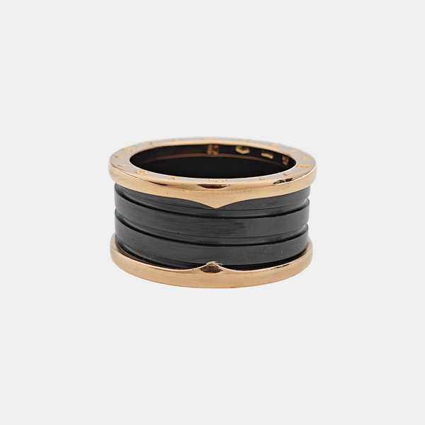 B.ZERO1 18k Rose Gold Ring EU 60