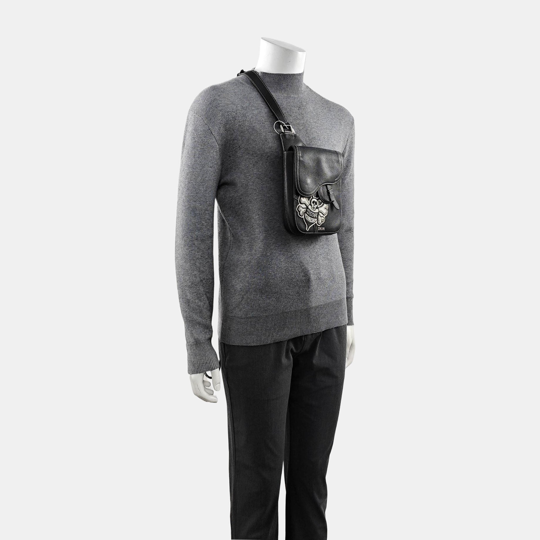 Dior And Shawn Calfskin Black