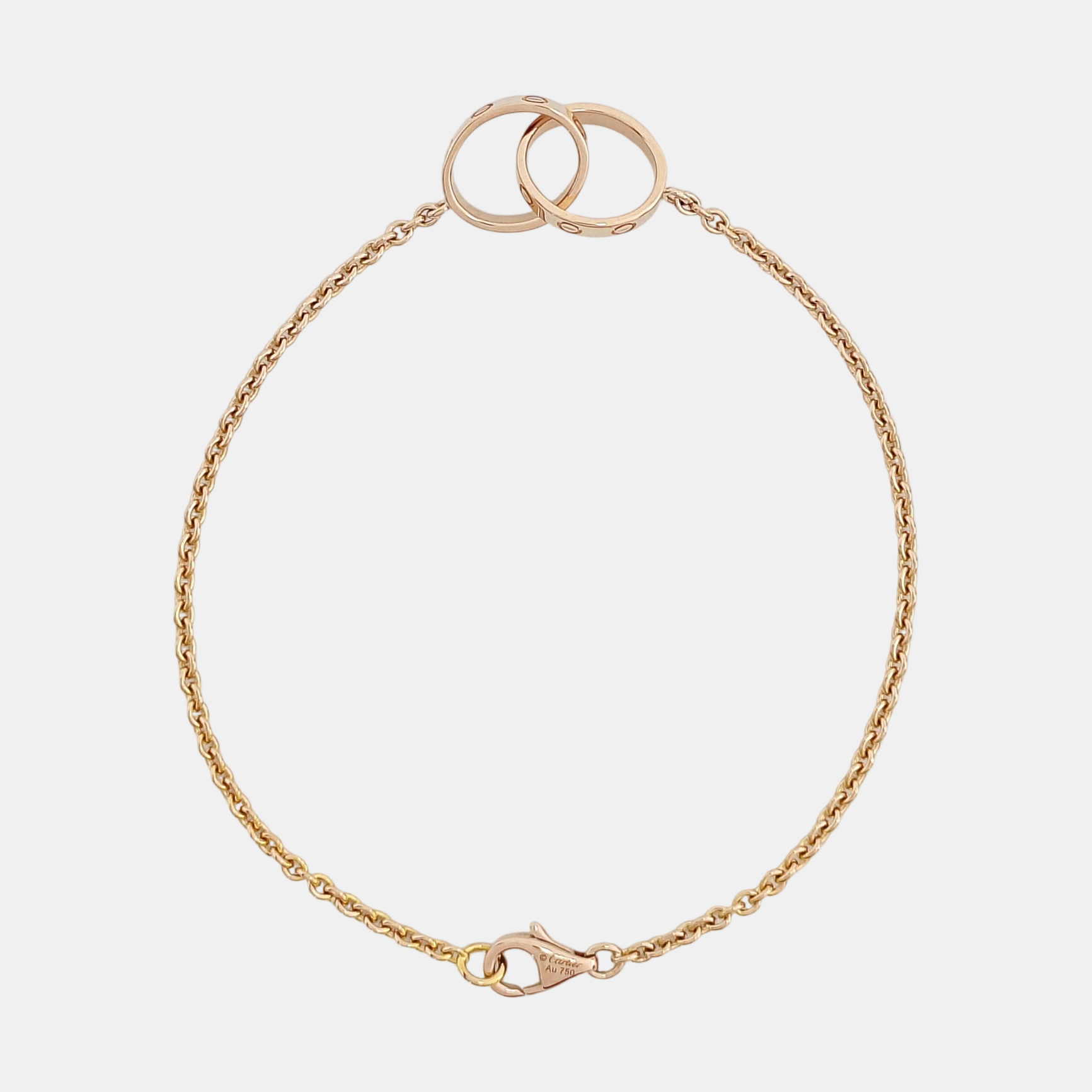 LOVE 18k Rose Gold Bracelet