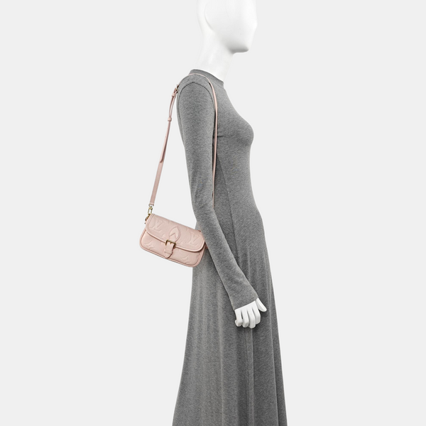 DIANE Nano Monogram Calfskin Pink