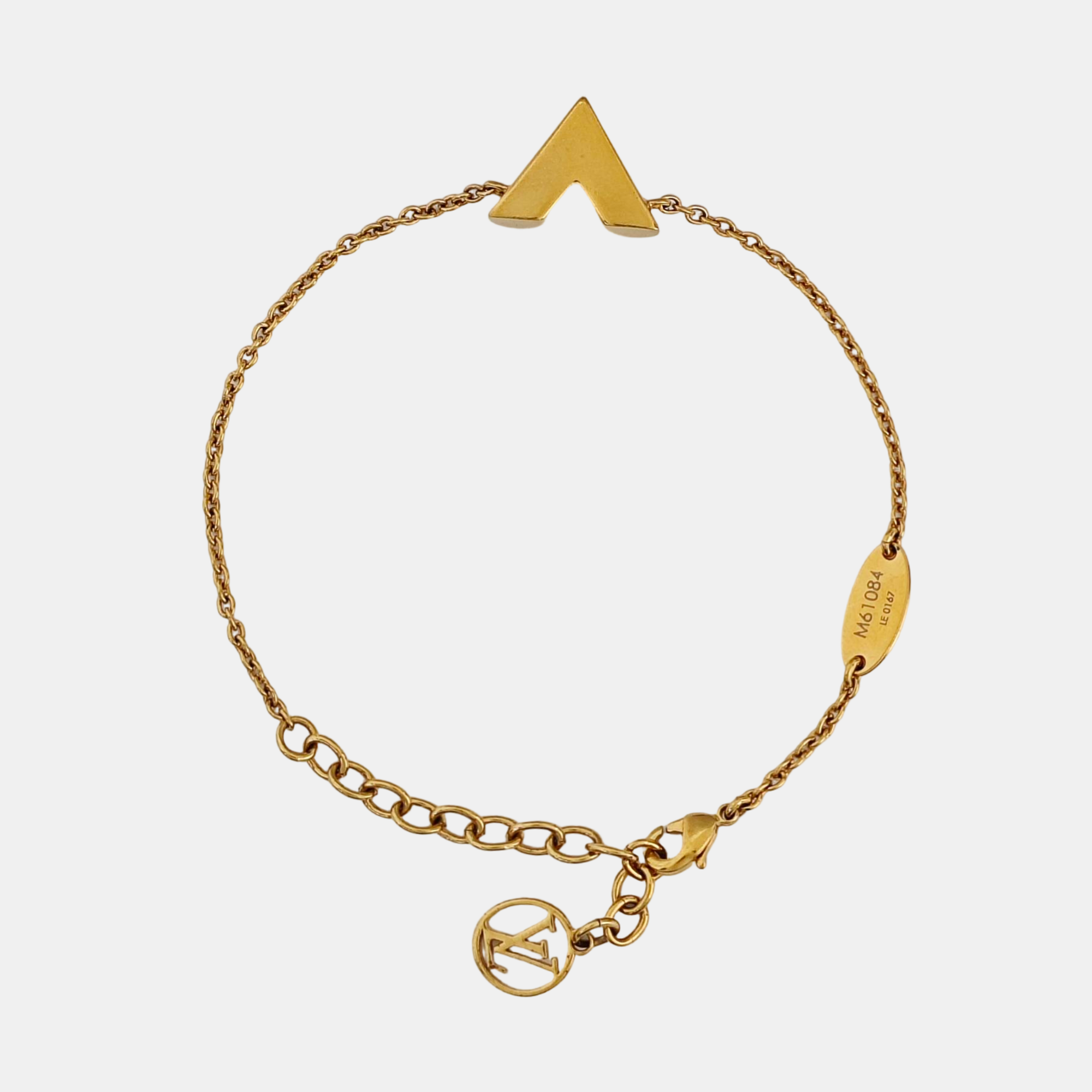 ESSENTIAL V Metal Gold Bracelet