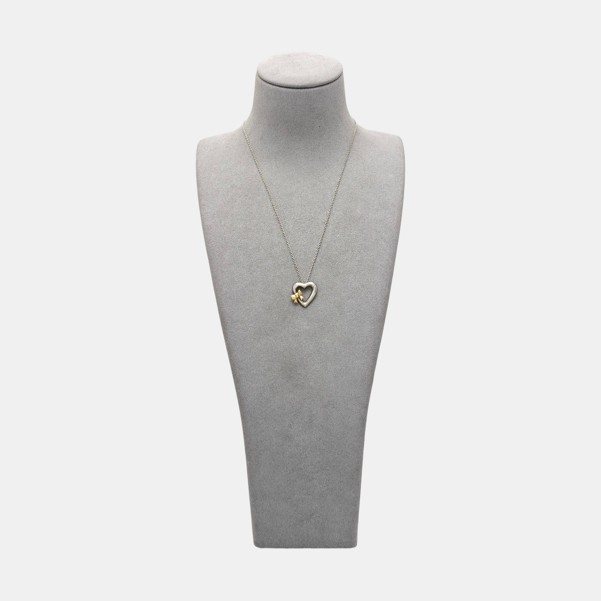 Tiffany Hearts 925 Sterling Silver Necklace
