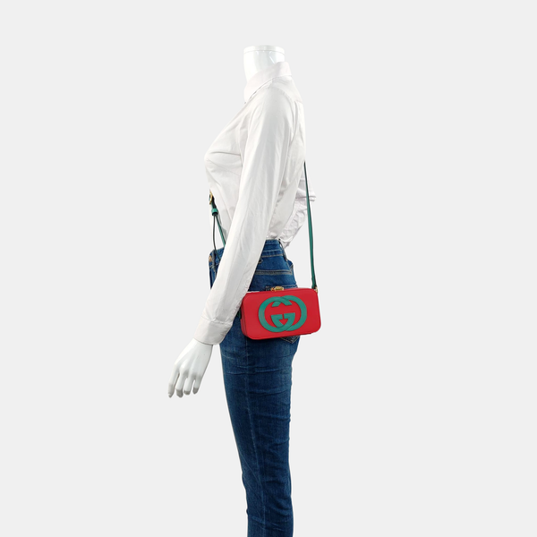 Quilted Calfskin Mini Red