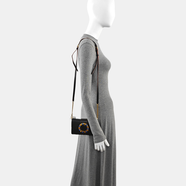 My Miu Calfskin Black