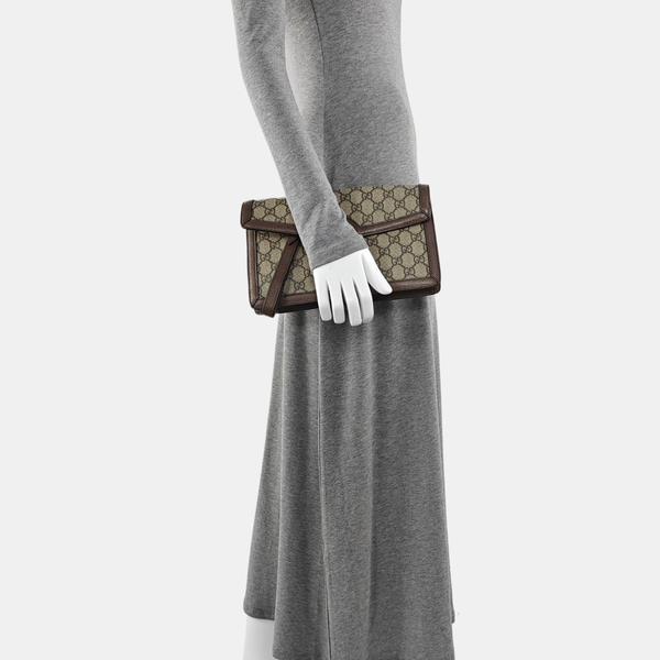 Authenticated pre-owned  Dionysus Monogram Coated Canvas Beige - Clutch at Looply