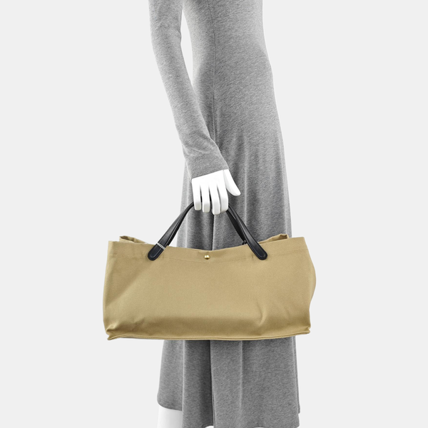 Canvas Tote Bag Beige