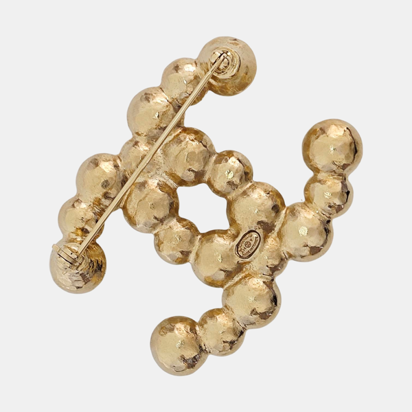 Vintage Metal Gold Brooch