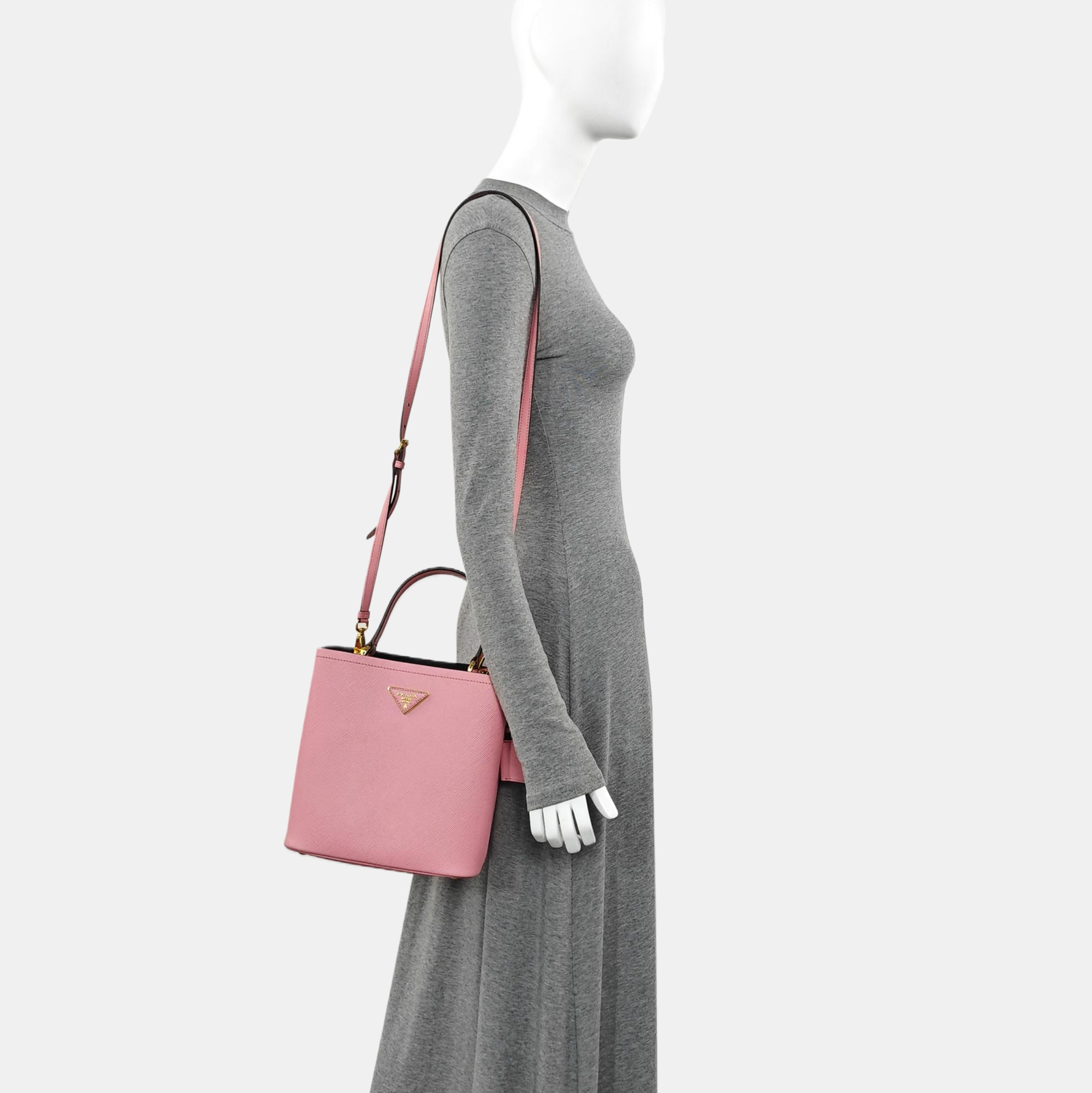 Panier Medium Calfskin Pink