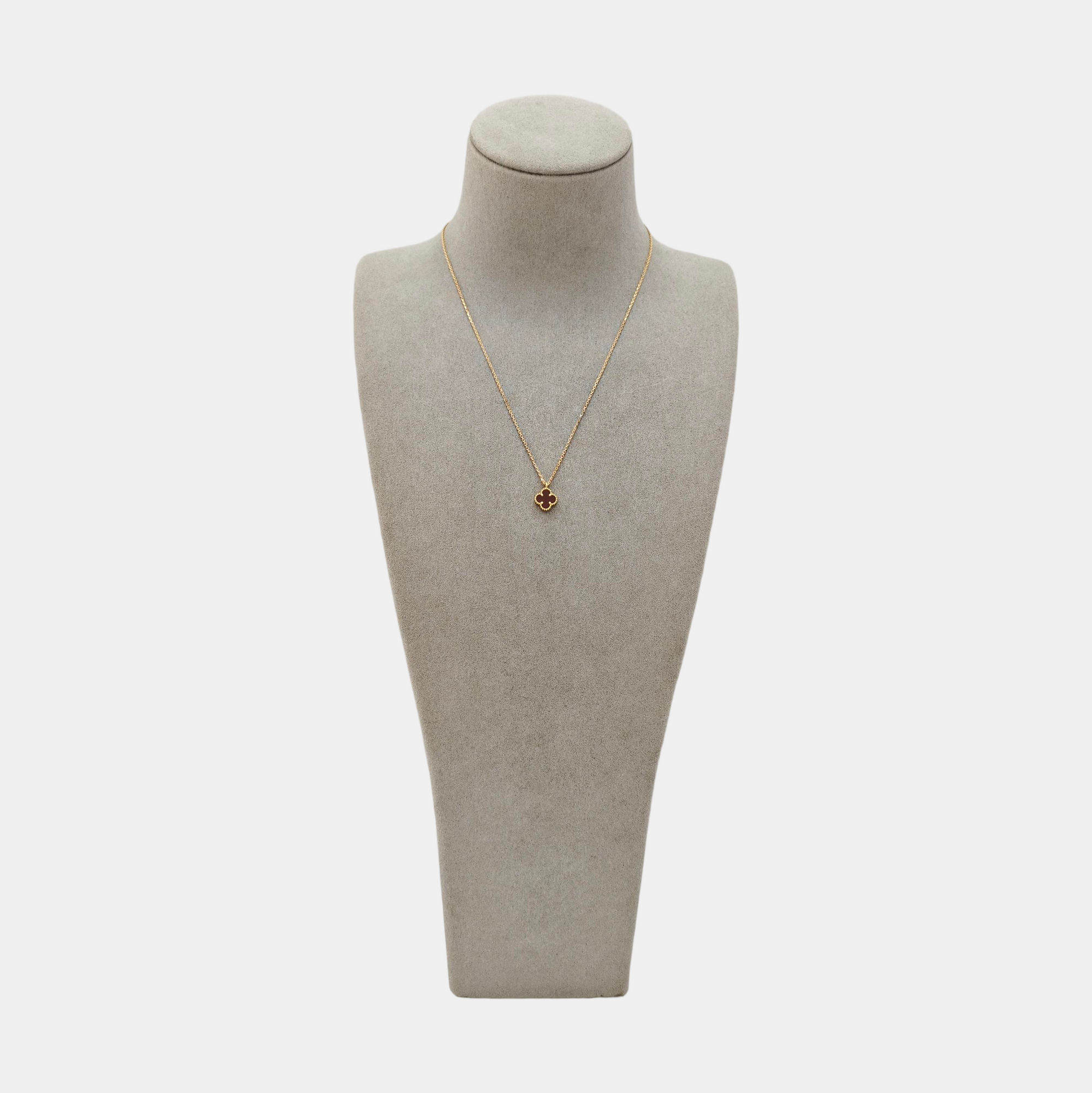Sweet Alhambra 18k Rose Gold Necklace