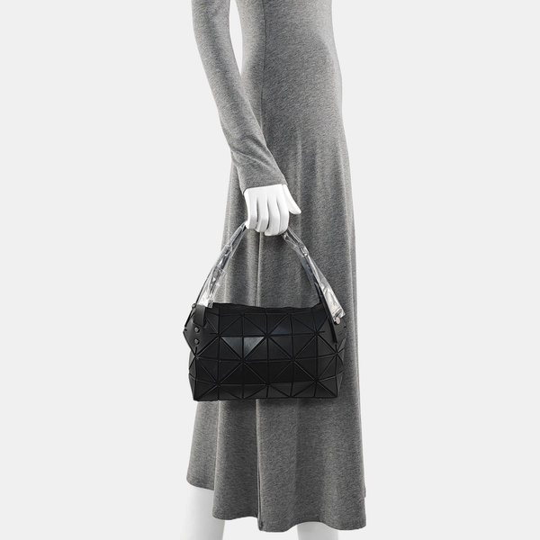 Special Material Top Handle Bag Black