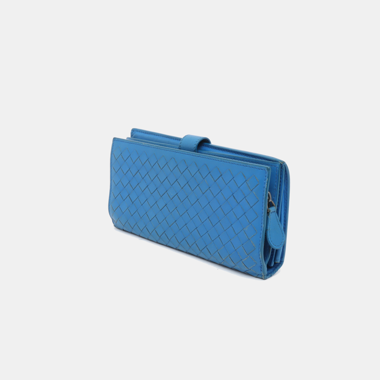Calfskin Blue Wallet
