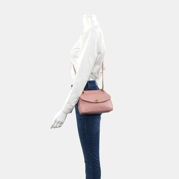 Quilted Lambskin Pink