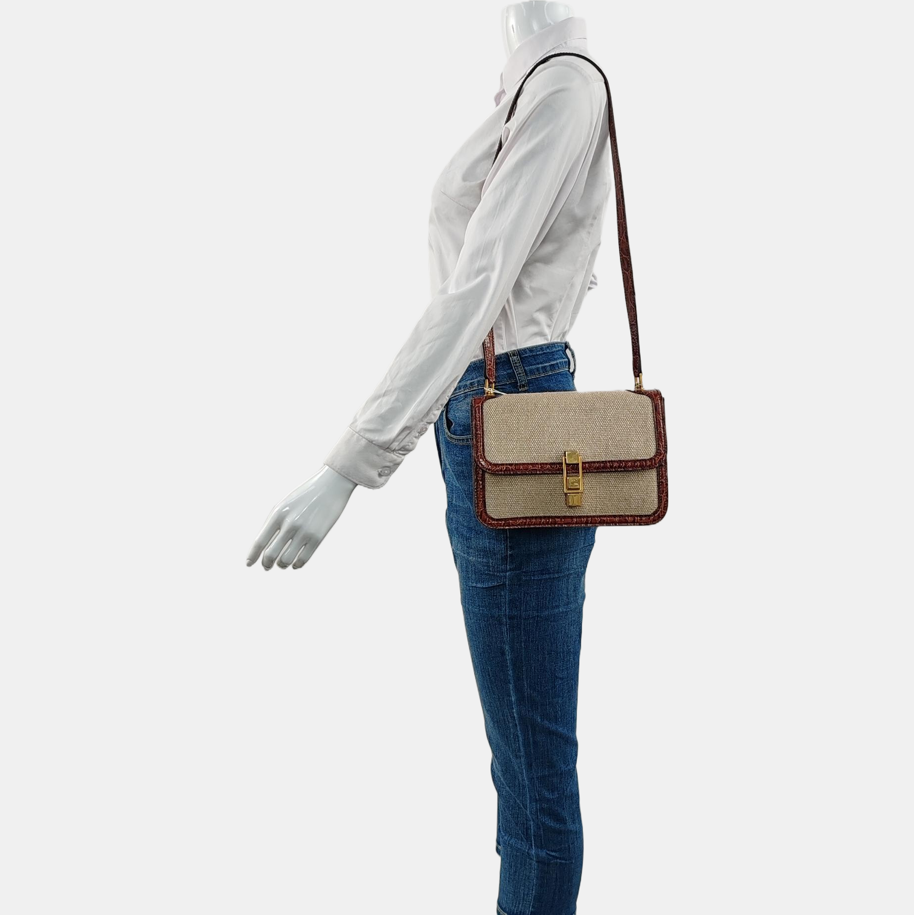 CARRÉ BOX Canvas Beige