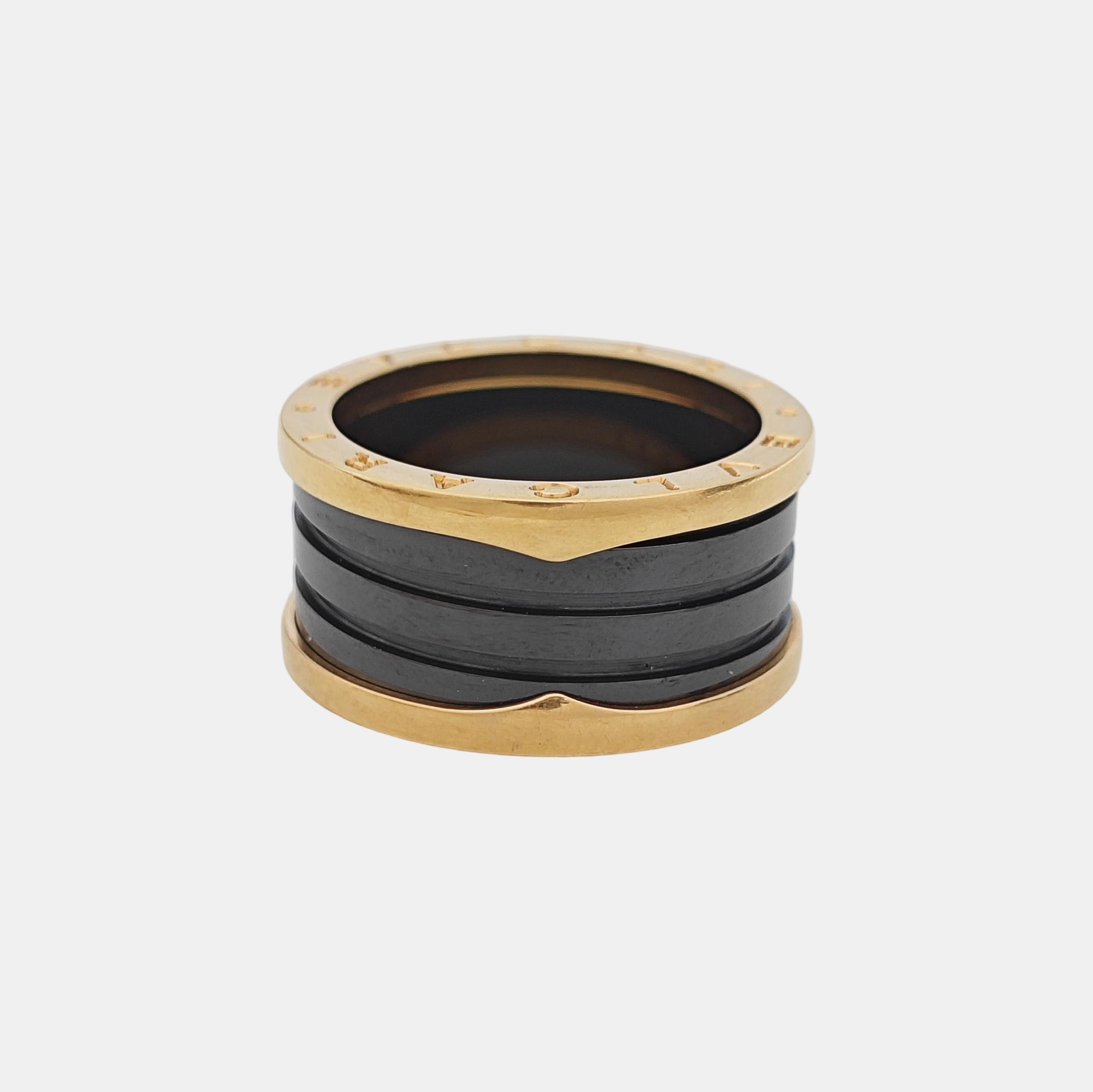 B.ZERO1 18k Rose Gold Ring EU 62