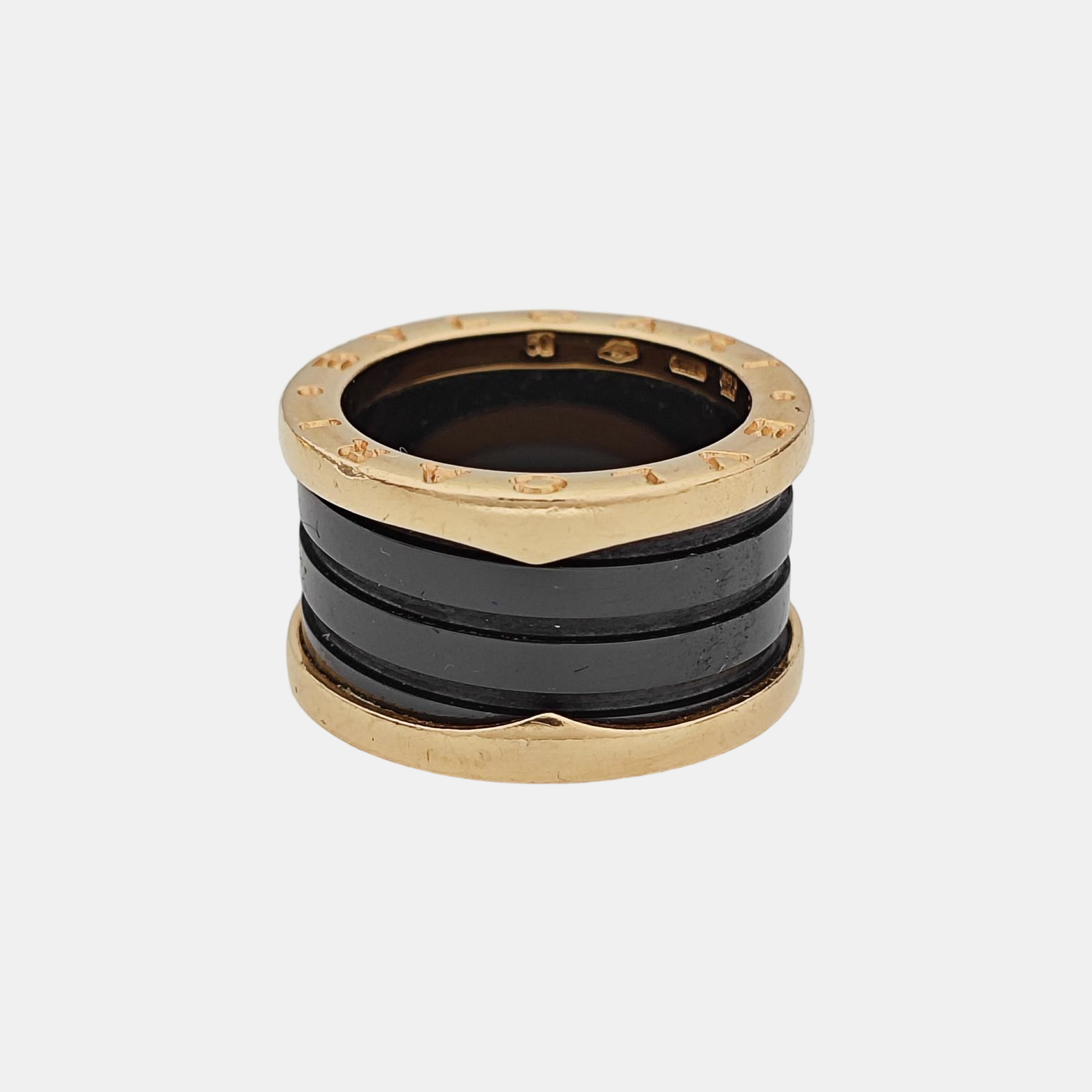 B.ZERO1 18k Rose Gold Ring EU 50