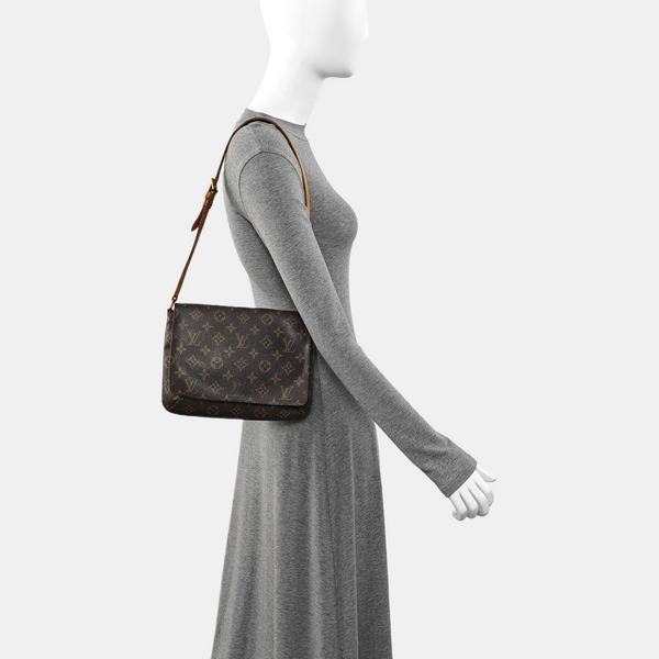 MUSETTE TANGO Monogram Coated Canvas Brown
