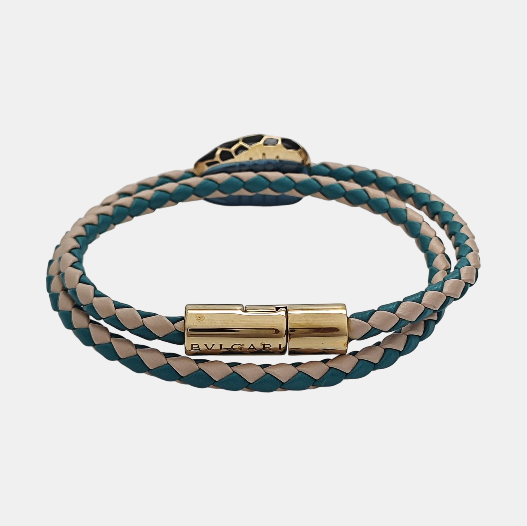 SERPENTI Leather Multicolor Bangle