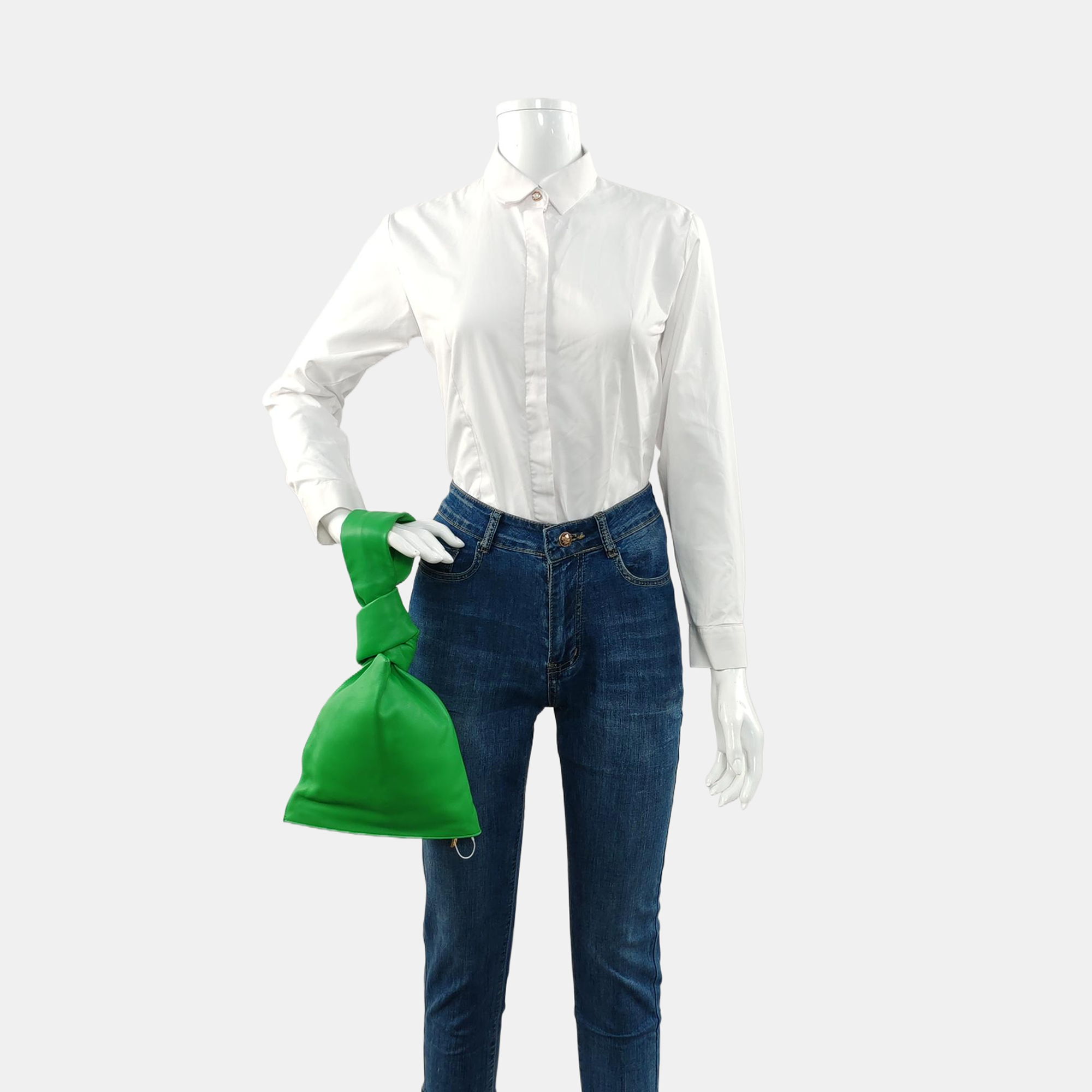 Twist Mini Calfskin Green